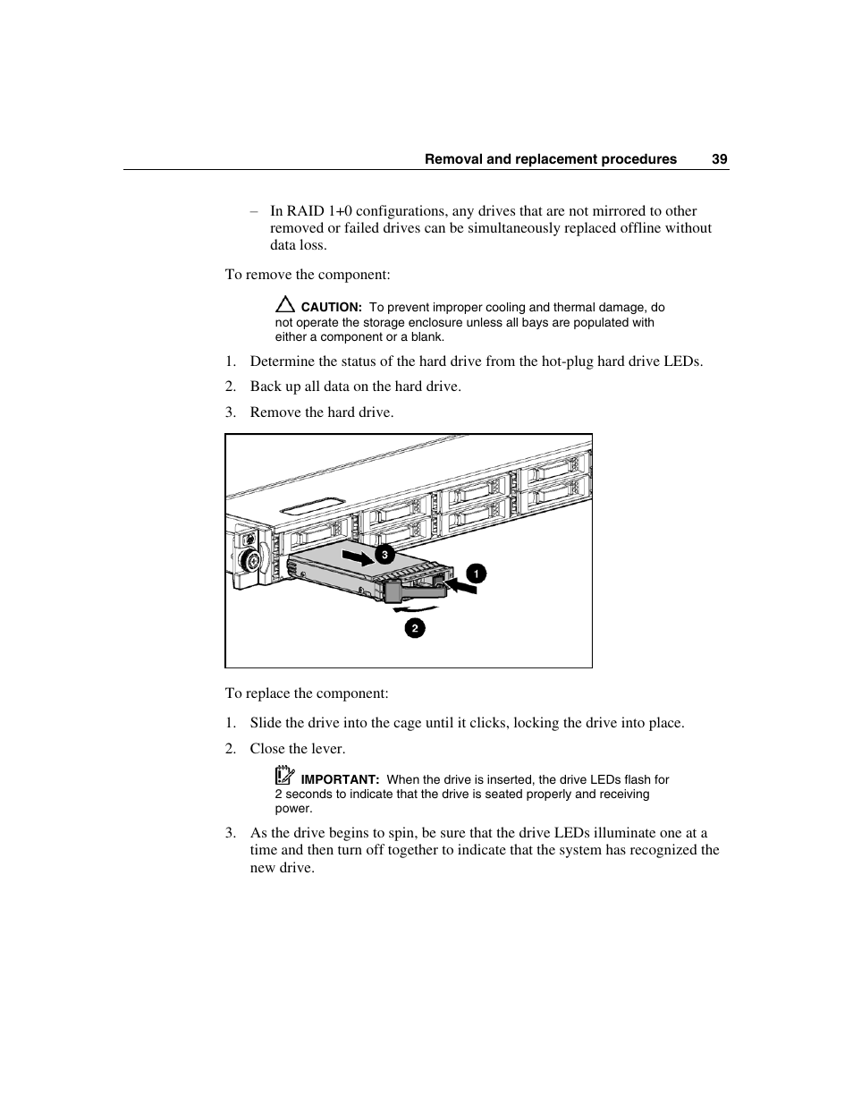 HP 50 Modular Smart Array User Manual | Page 39 / 63