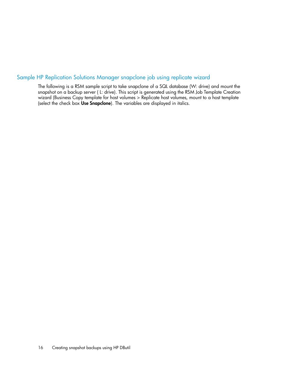 HP P6000 Continuous Access Software User Manual | Page 16 / 36
