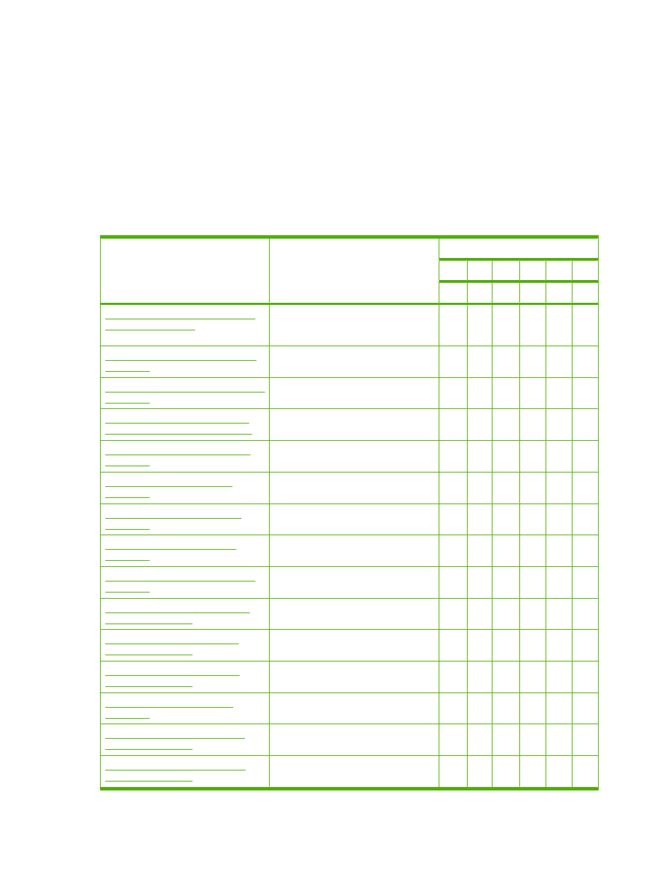 Schedule of tasks, 66 chapter 5 user cleaning enww | HP Scitex FB950 Printer series User Manual | Page 72 / 127