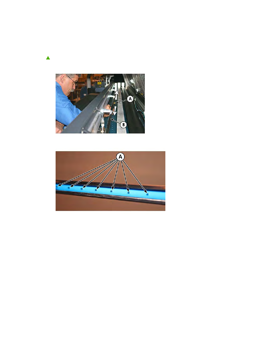 Clean ionizer needles (quarterly) | HP Scitex FB950 Printer series User Manual | Page 93 / 127