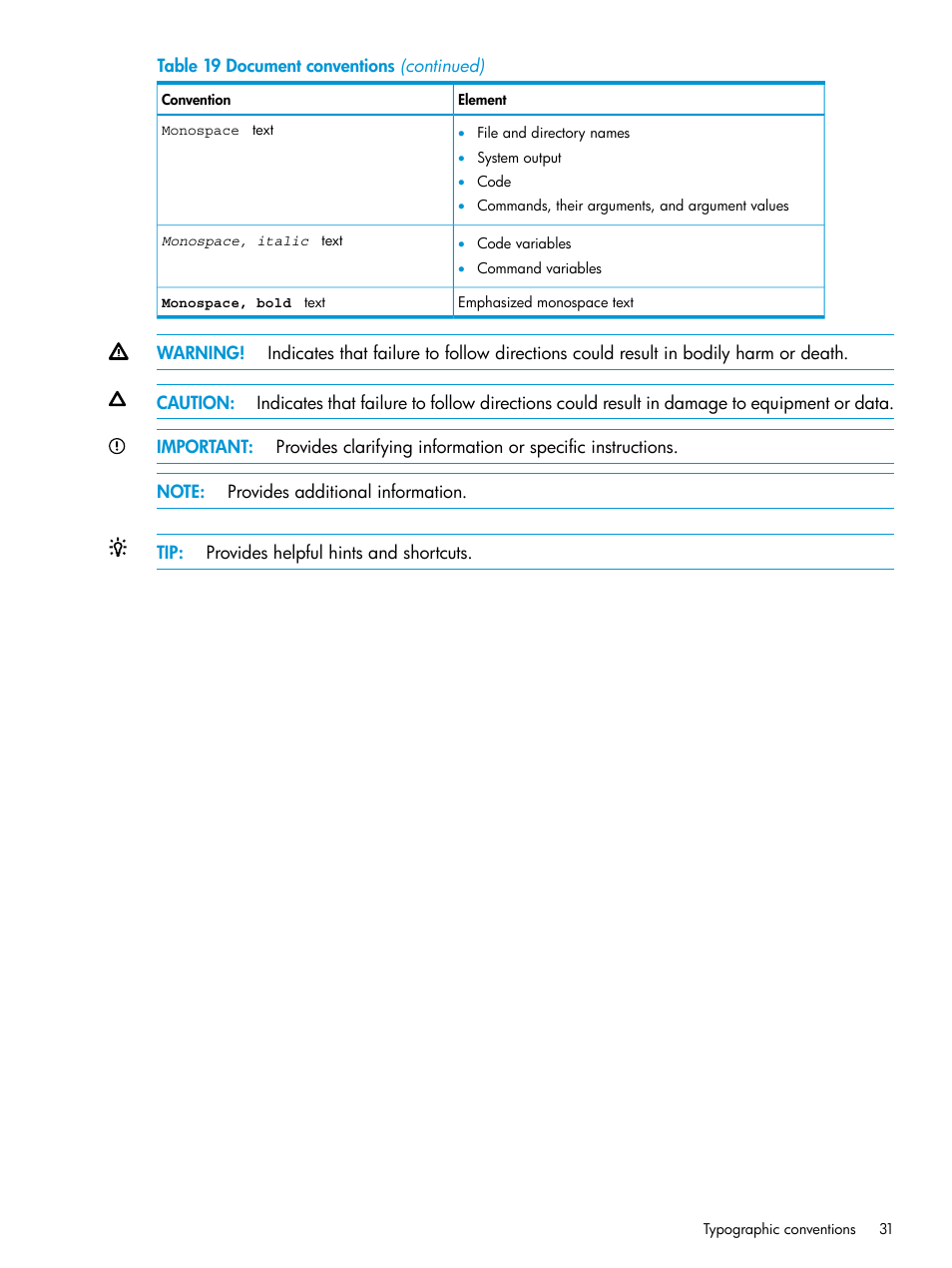 HP XP Racks User Manual | Page 31 / 56