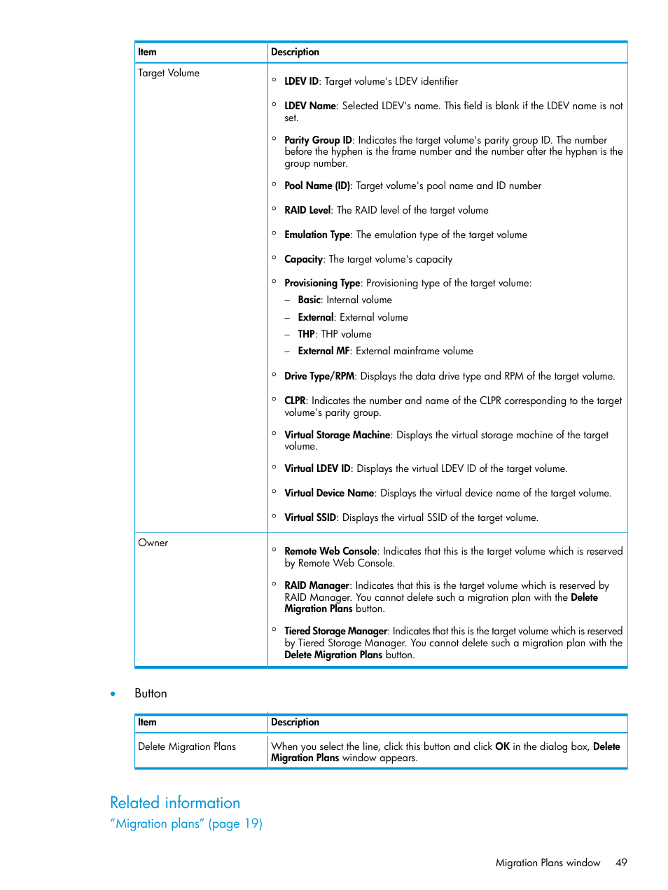 Related information | HP XP Racks User Manual | Page 49 / 56