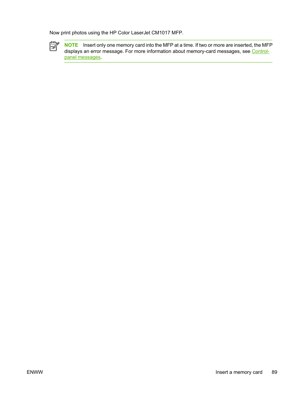 HP Color LaserJet CM1015CM1017 Multifunction Printer series User Manual | Page 103 / 264
