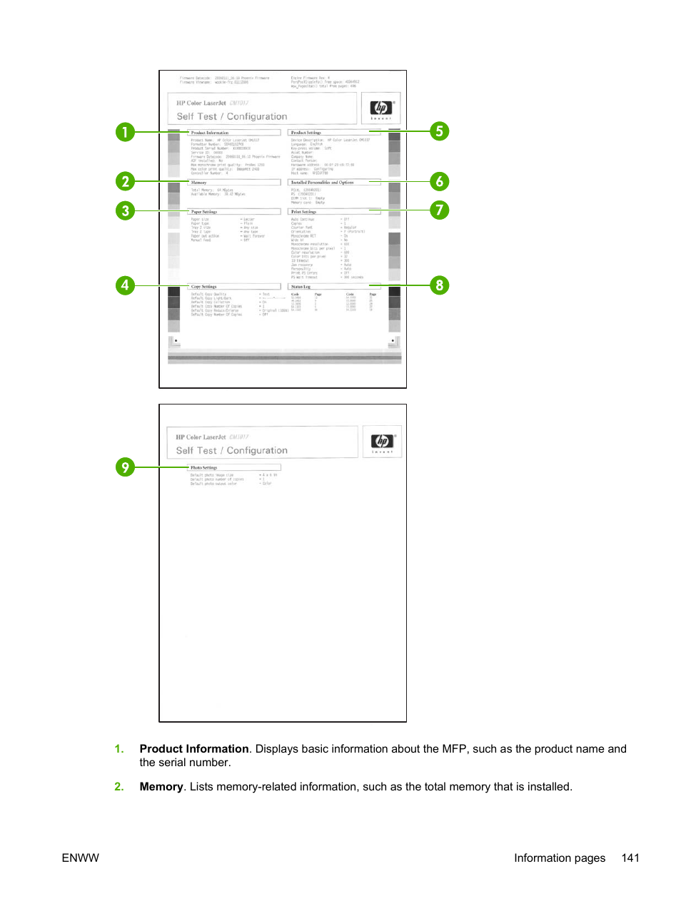 HP Color LaserJet CM1015CM1017 Multifunction Printer series User Manual | Page 155 / 264