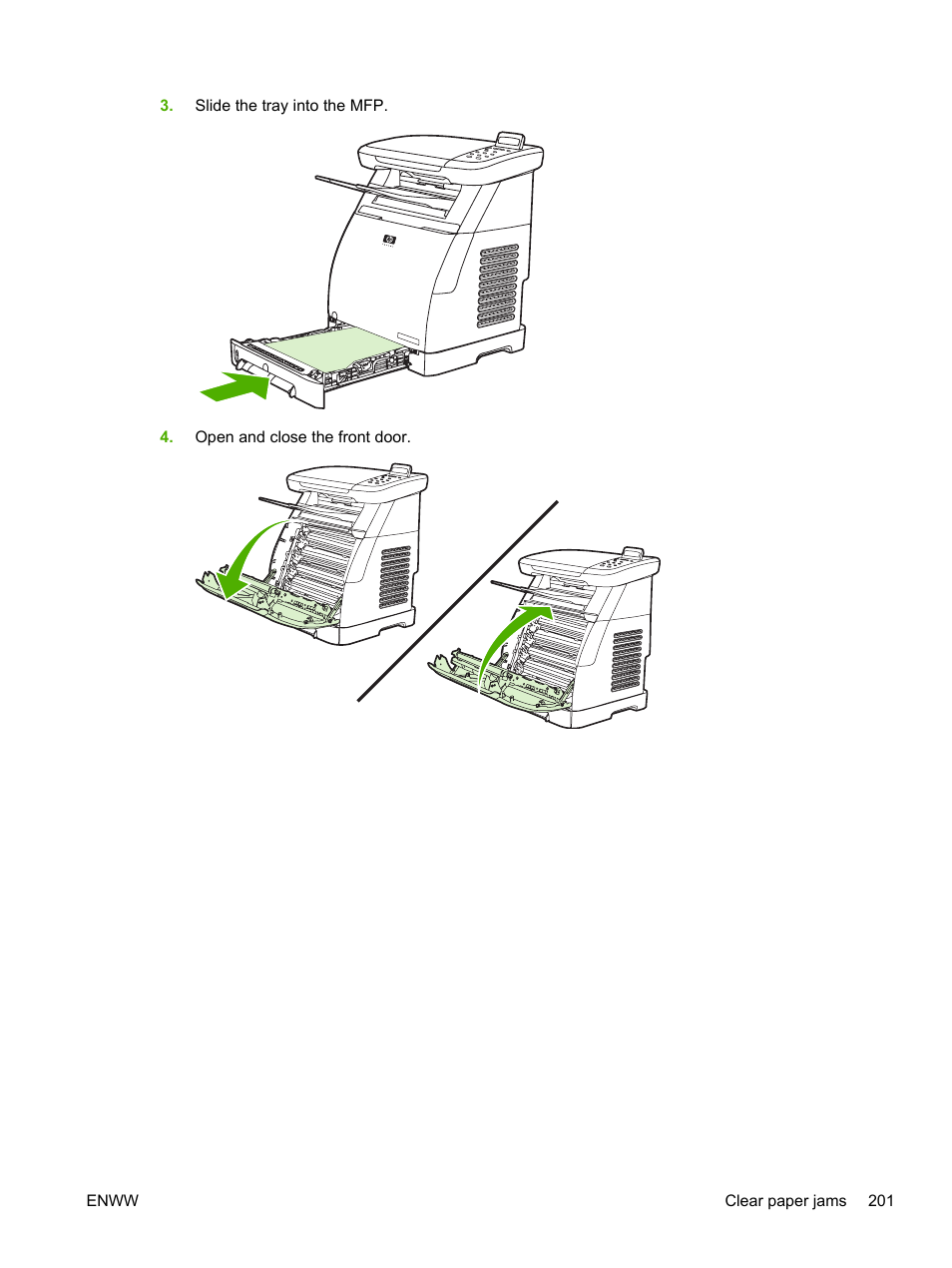 HP Color LaserJet CM1015CM1017 Multifunction Printer series User Manual | Page 215 / 264