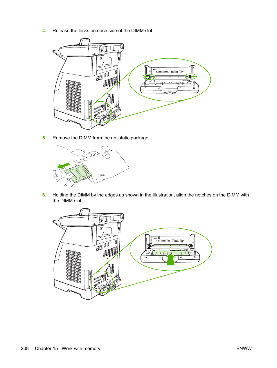 HP Color LaserJet CM1015CM1017 Multifunction Printer series User Manual | Page 222 / 264