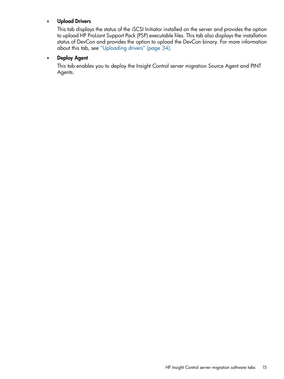 HP Insight Control User Manual | Page 15 / 82