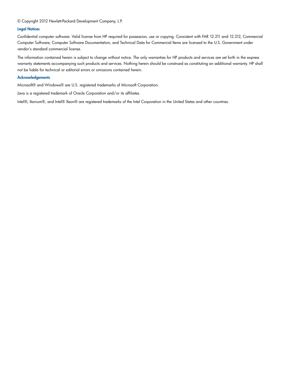 HP Insight Control User Manual | Page 2 / 82