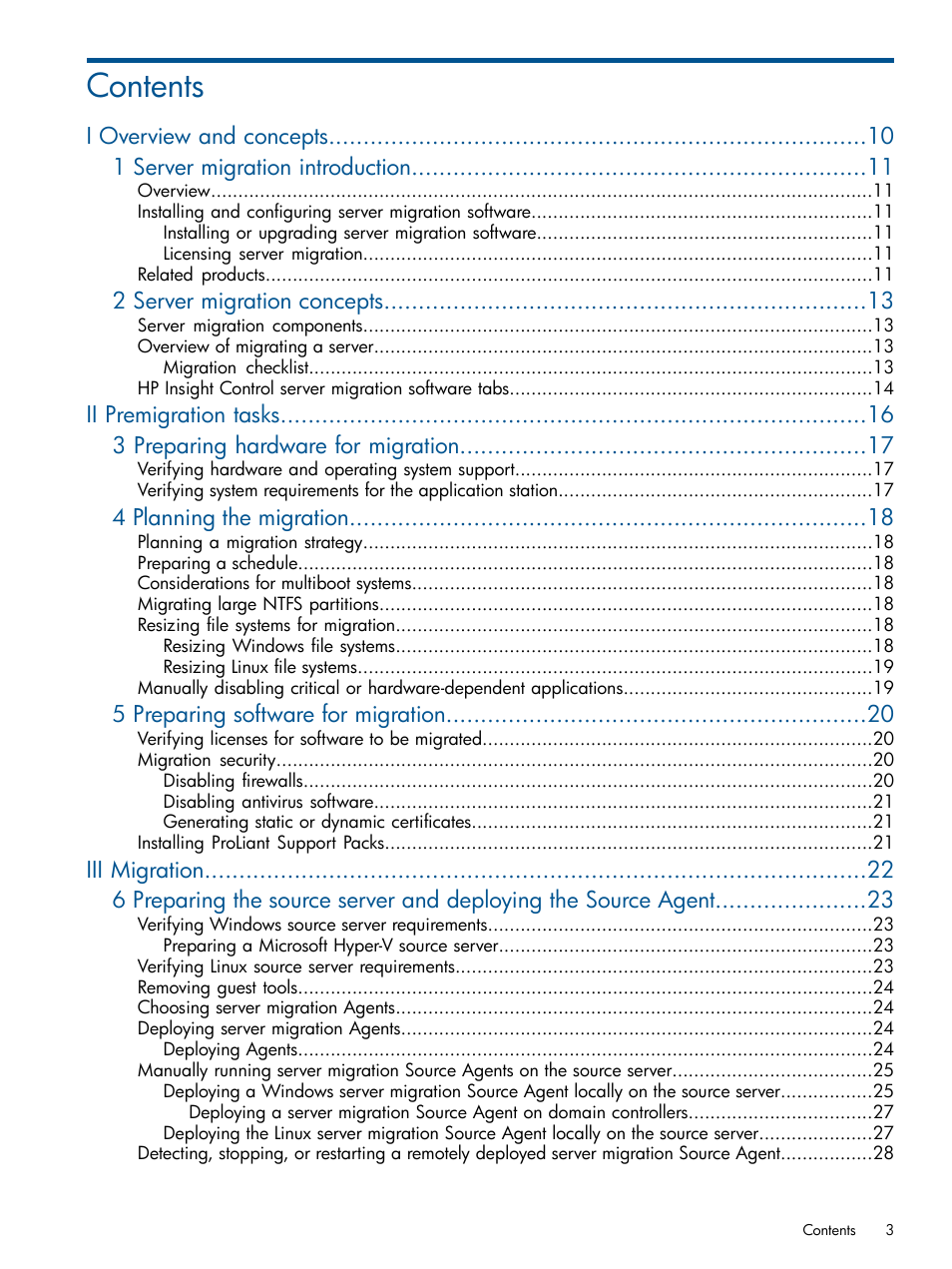 HP Insight Control User Manual | Page 3 / 82
