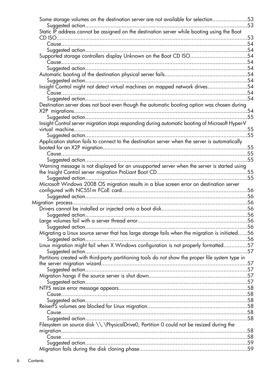 HP Insight Control User Manual | Page 6 / 82