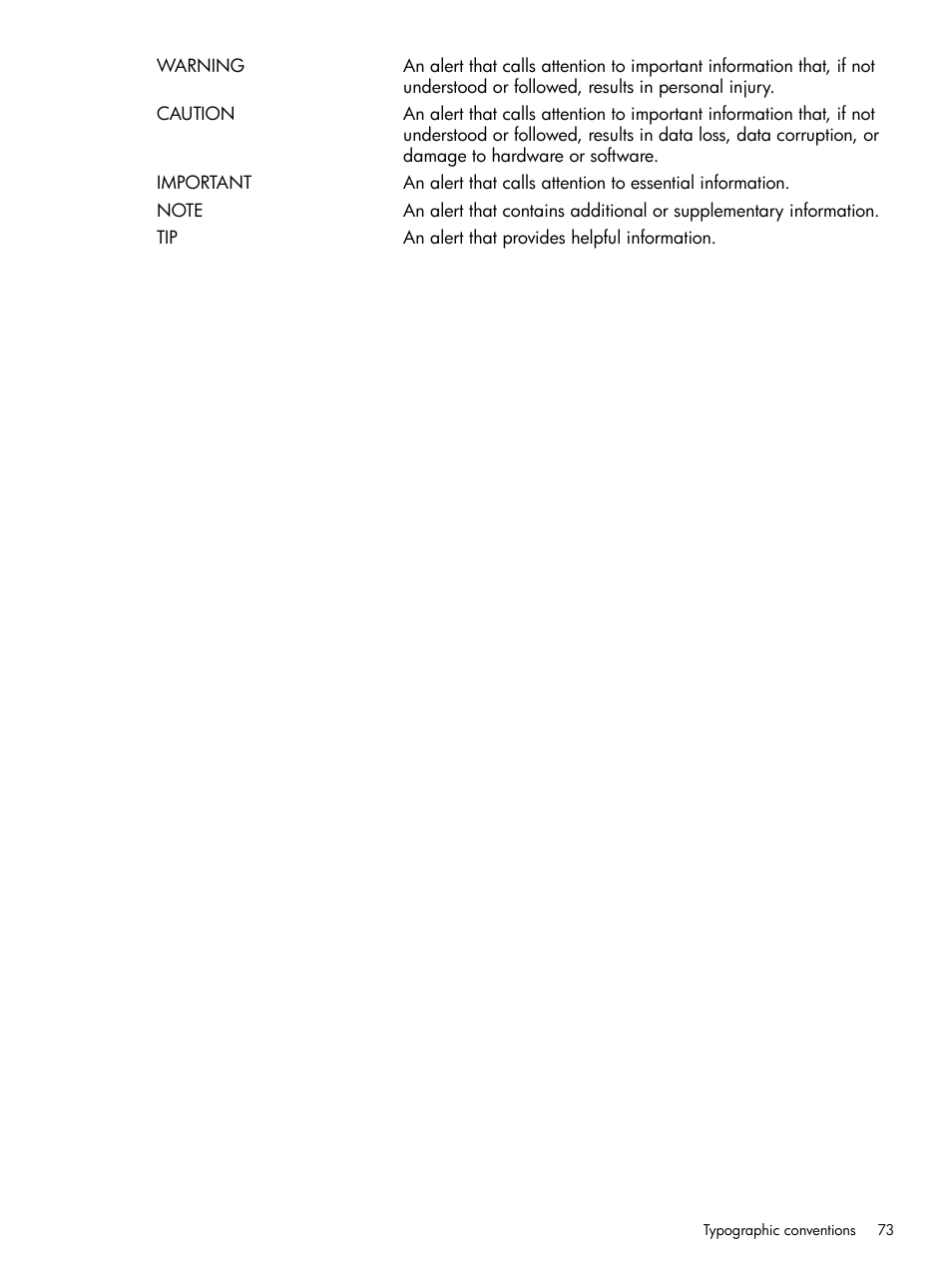 HP Insight Control User Manual | Page 73 / 82