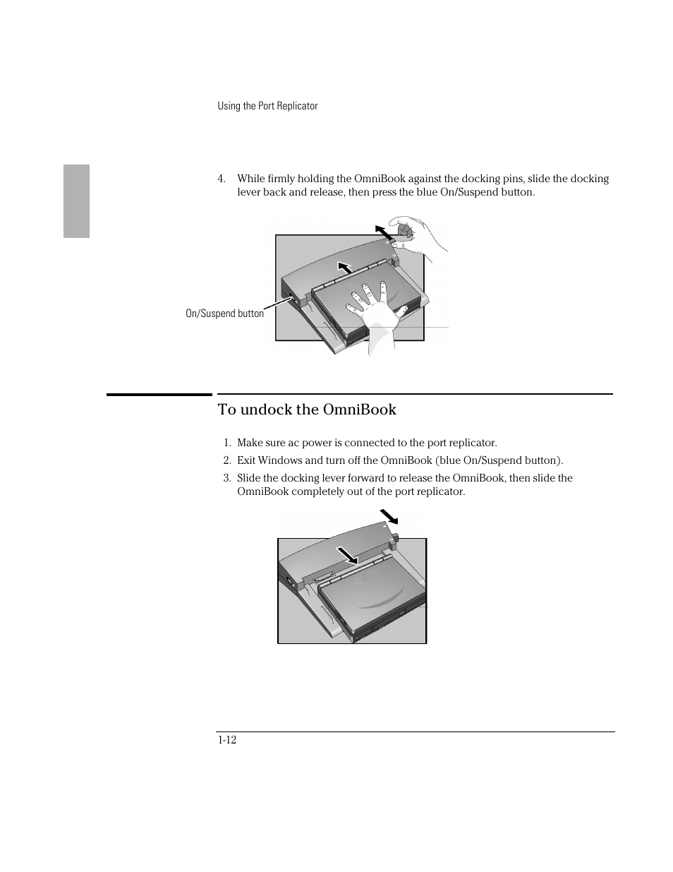 HP OmniBook 2000 Notebook PC User Manual | Page 12 / 32