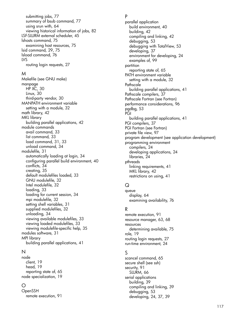 HP XC System 3.x Software User Manual | Page 117 / 118