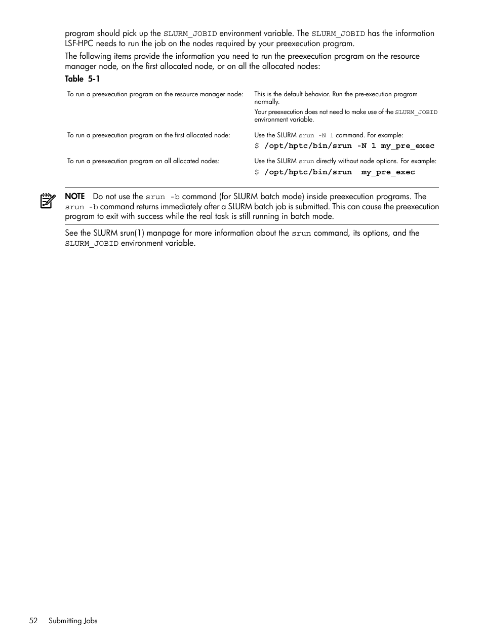 HP XC System 3.x Software User Manual | Page 52 / 118