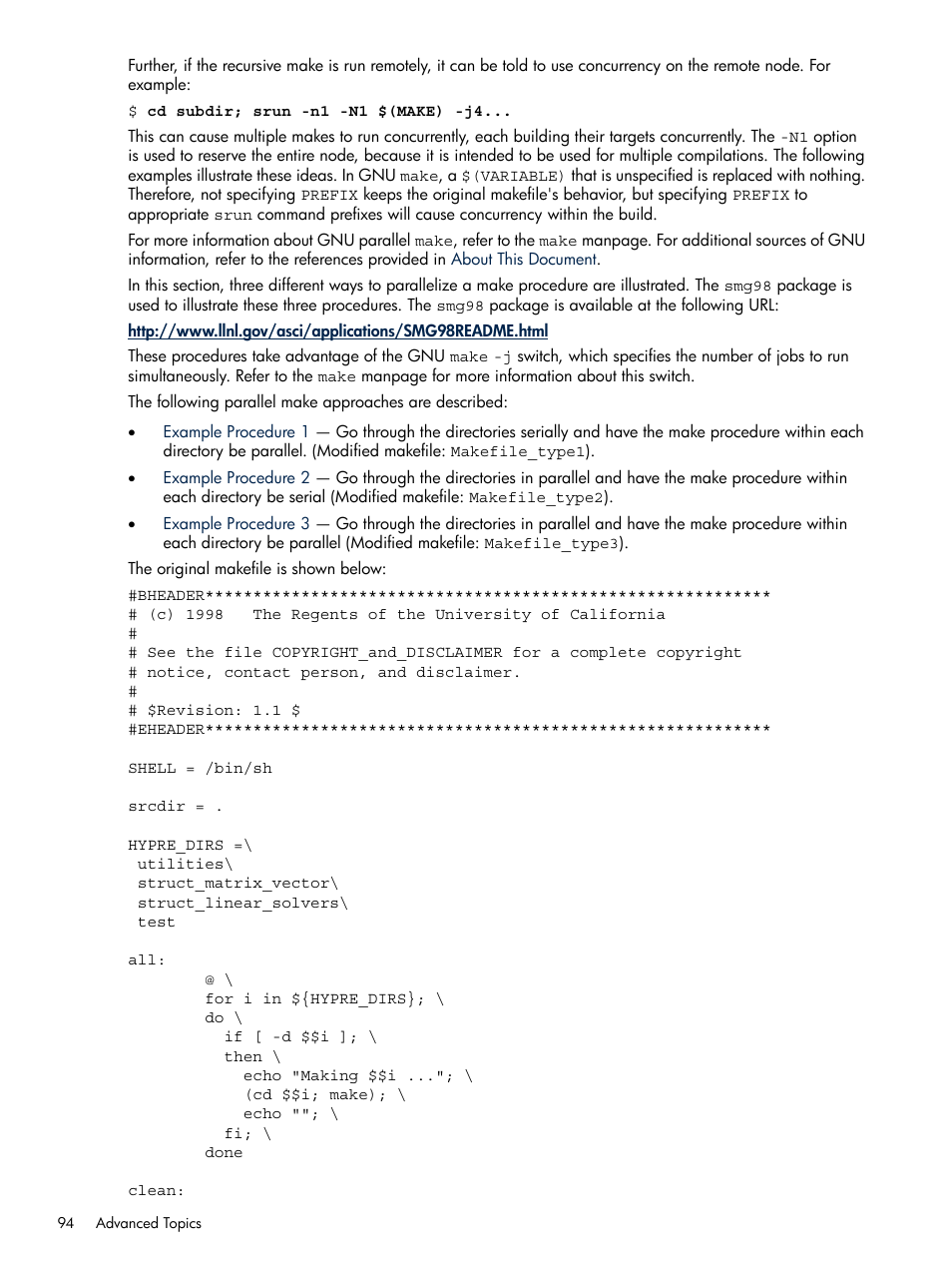 HP XC System 3.x Software User Manual | Page 94 / 118