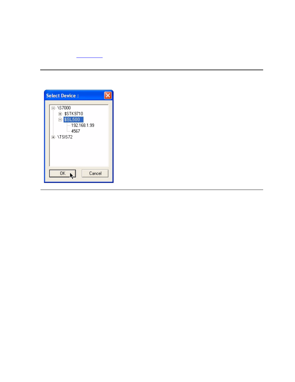 Figure 5-4, Select device | HP NonStop G-Series User Manual | Page 79 / 216