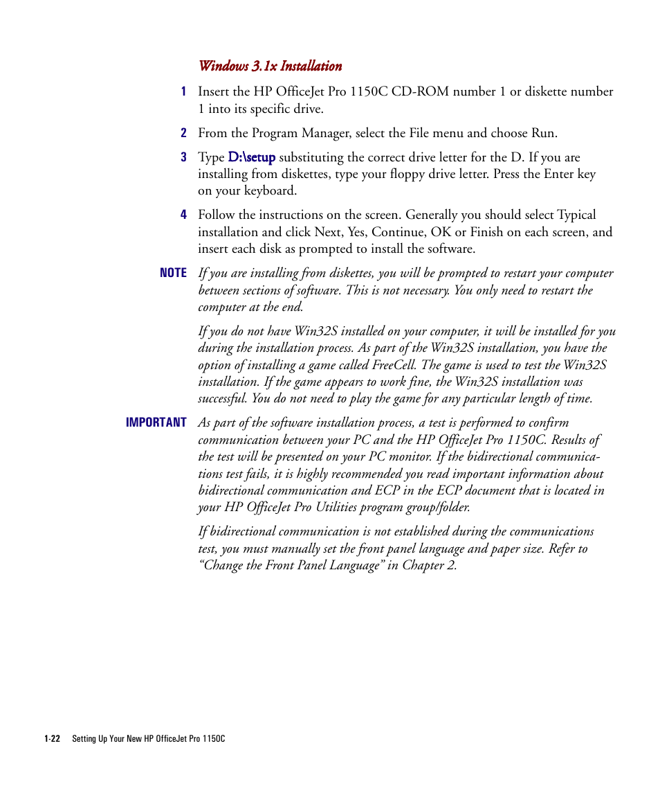 HP Officejet Pro 1150cse All-in-One Printer User Manual | Page 27 / 74
