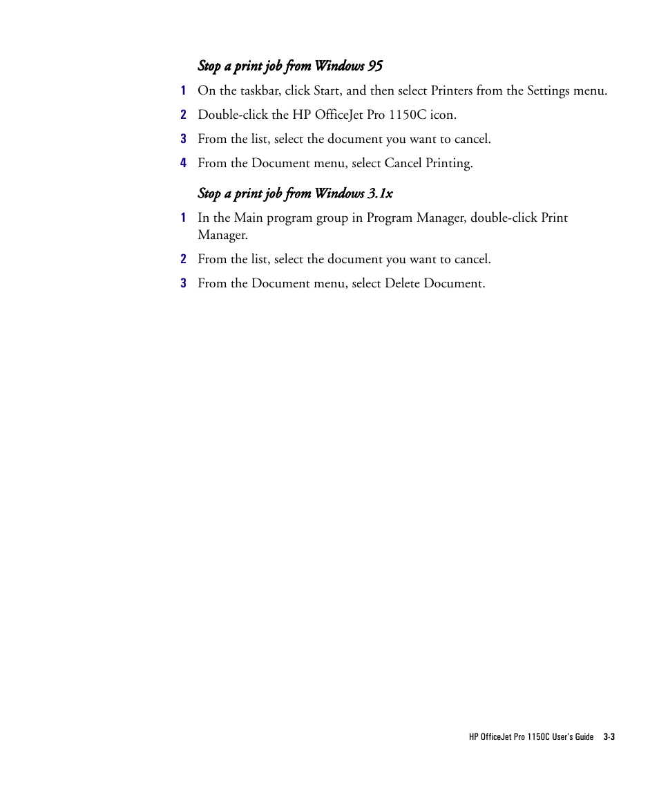 HP Officejet Pro 1150cse All-in-One Printer User Manual | Page 38 / 74