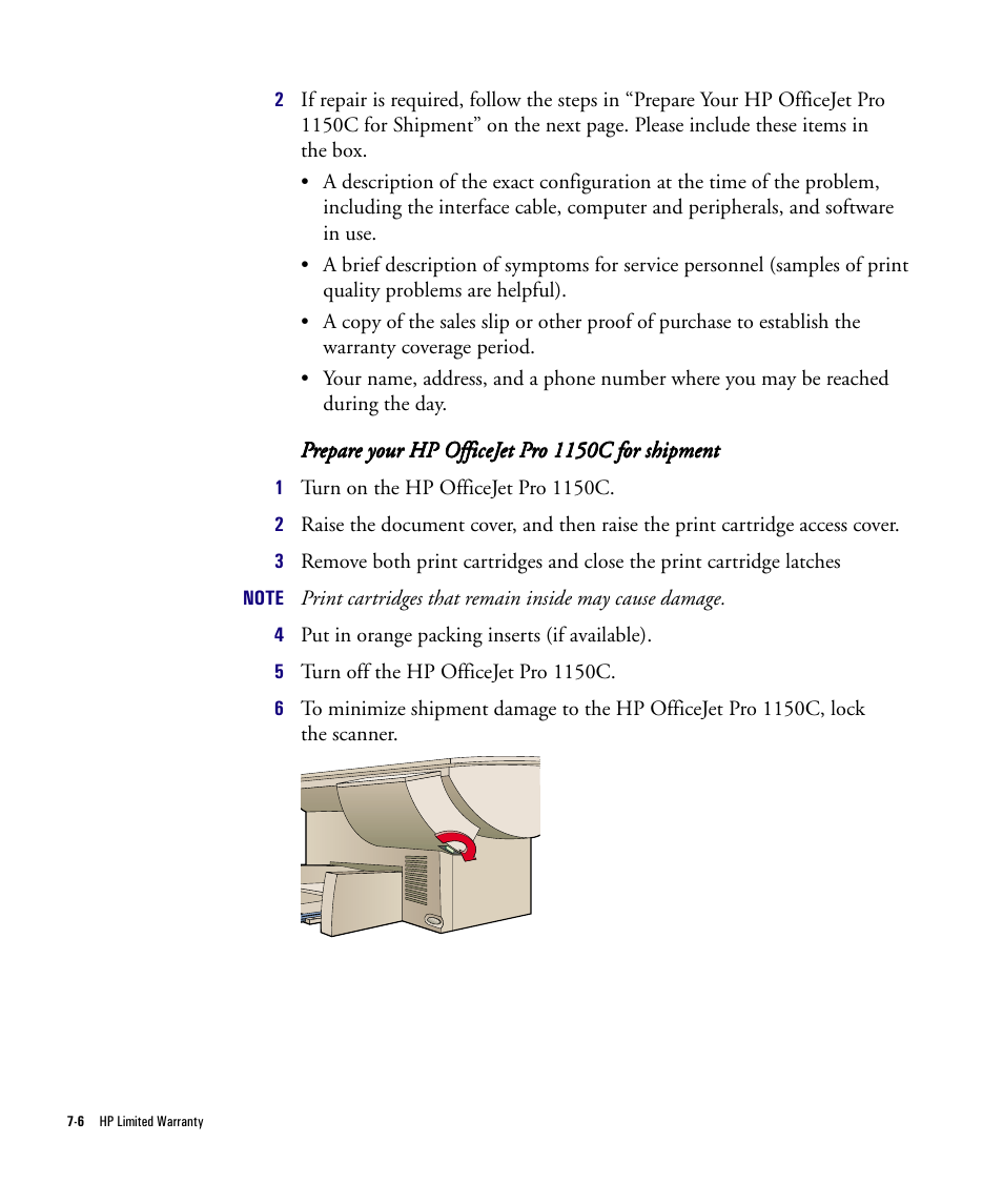 HP Officejet Pro 1150cse All-in-One Printer User Manual | Page 64 / 74