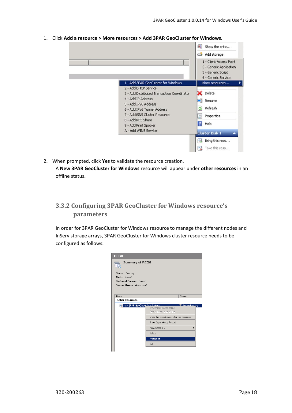 HP 3PAR Geocluster Software User Manual | Page 18 / 49