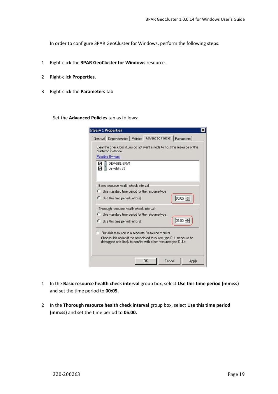 HP 3PAR Geocluster Software User Manual | Page 19 / 49