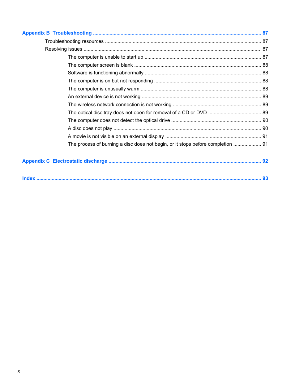 HP 242 G1 Notebook PC User Manual | Page 10 / 105