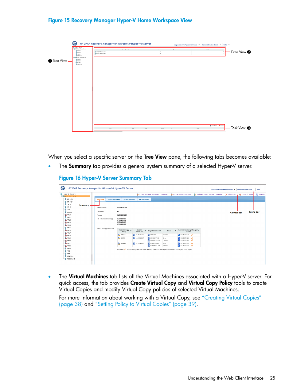 HP 3PAR Application Software Suite for Microsoft Hyper-V User Manual | Page 25 / 106