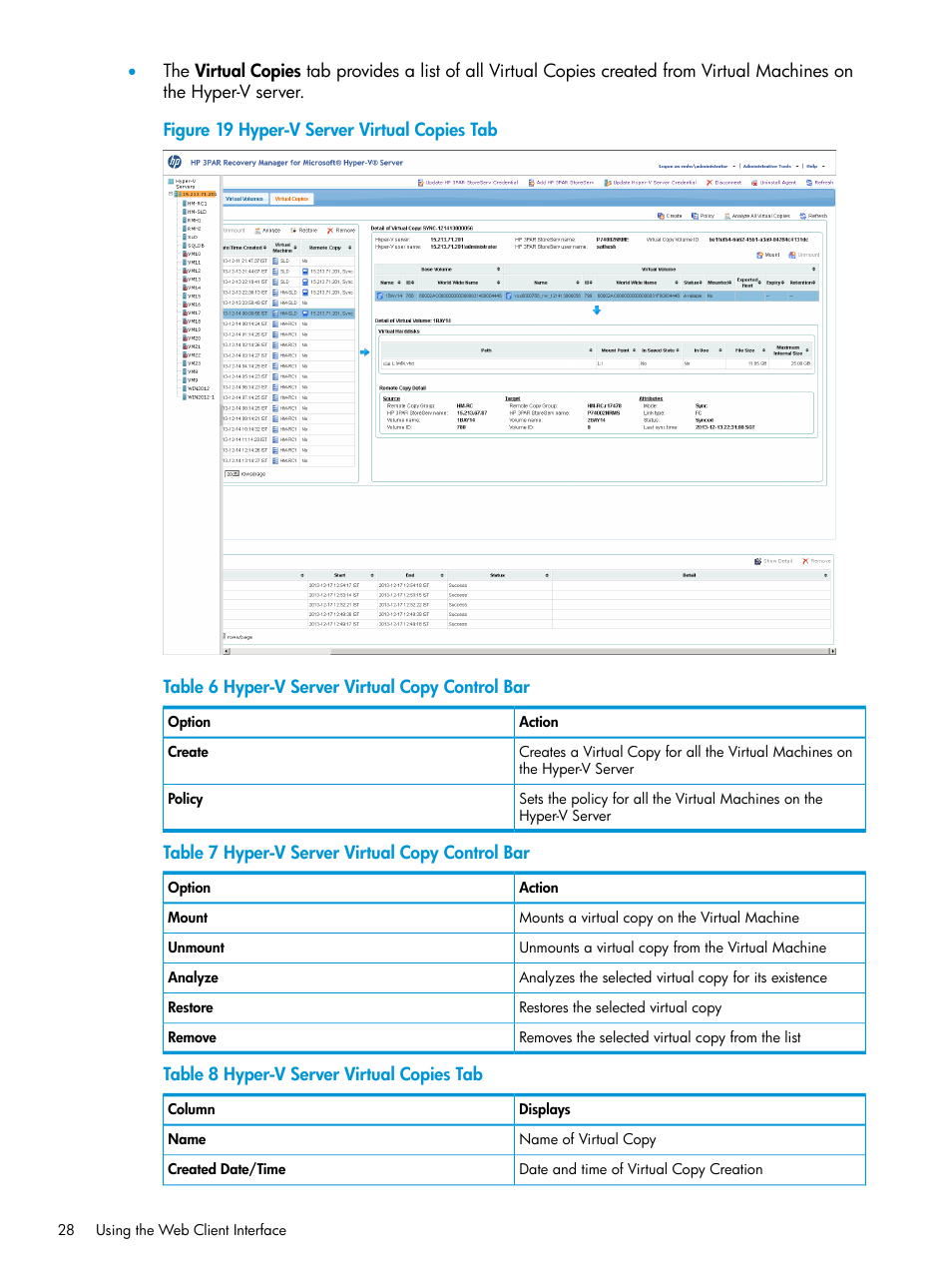 HP 3PAR Application Software Suite for Microsoft Hyper-V User Manual | Page 28 / 106