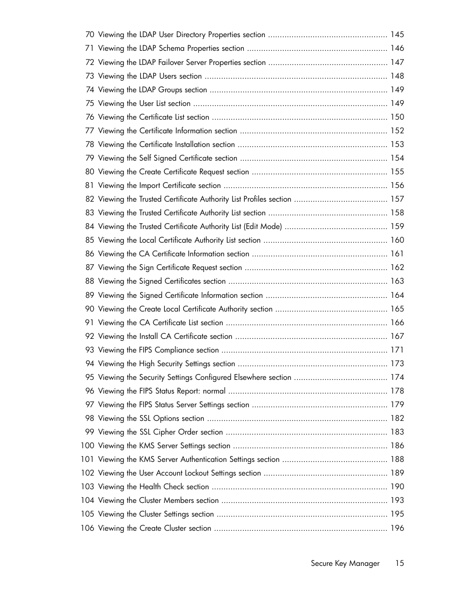 HP Secure Key Manager User Manual | Page 15 / 352