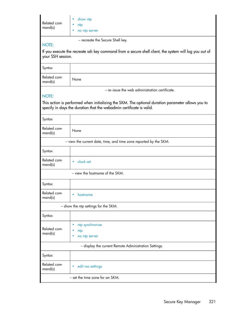 HP Secure Key Manager User Manual | Page 321 / 352