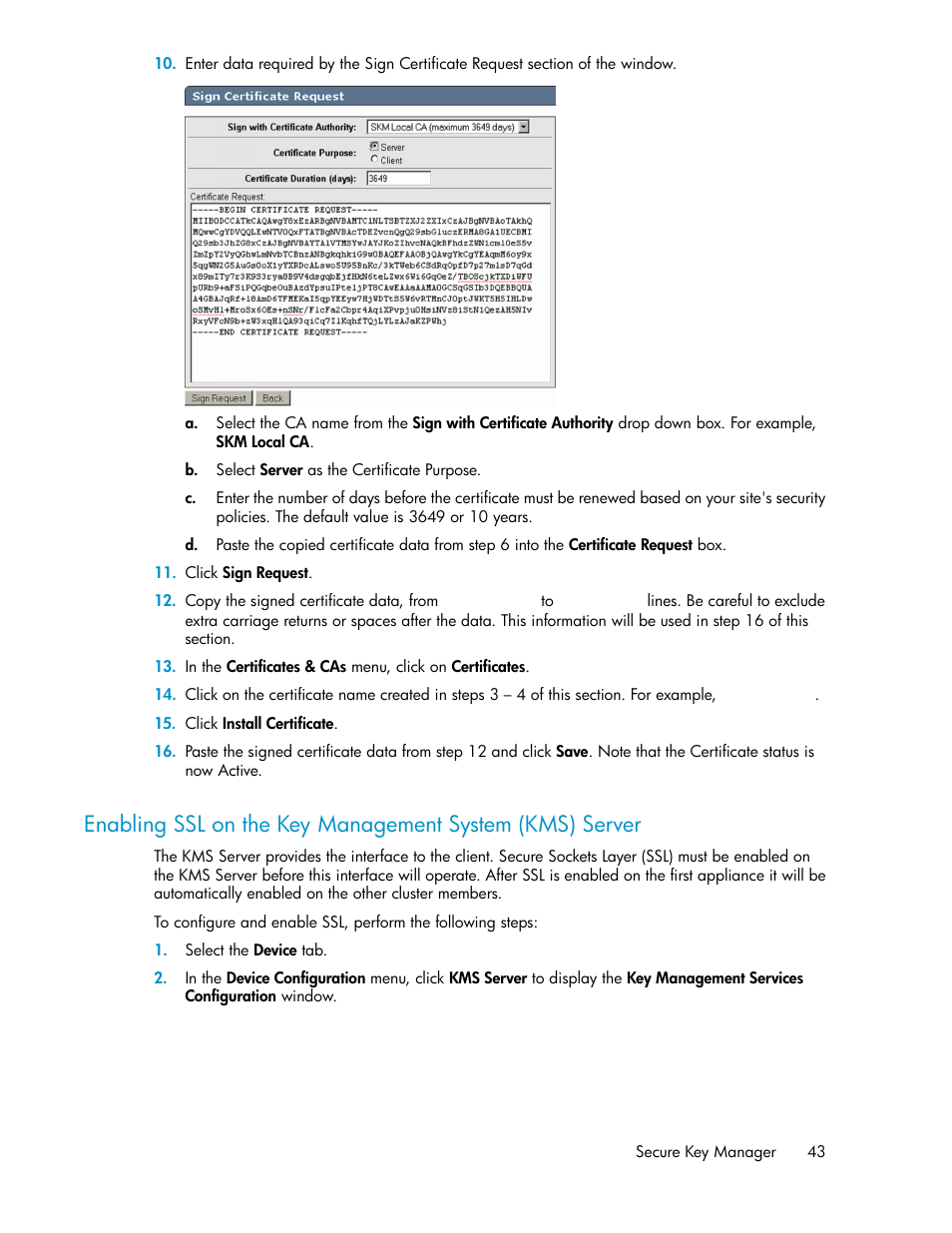 HP Secure Key Manager User Manual | Page 43 / 352