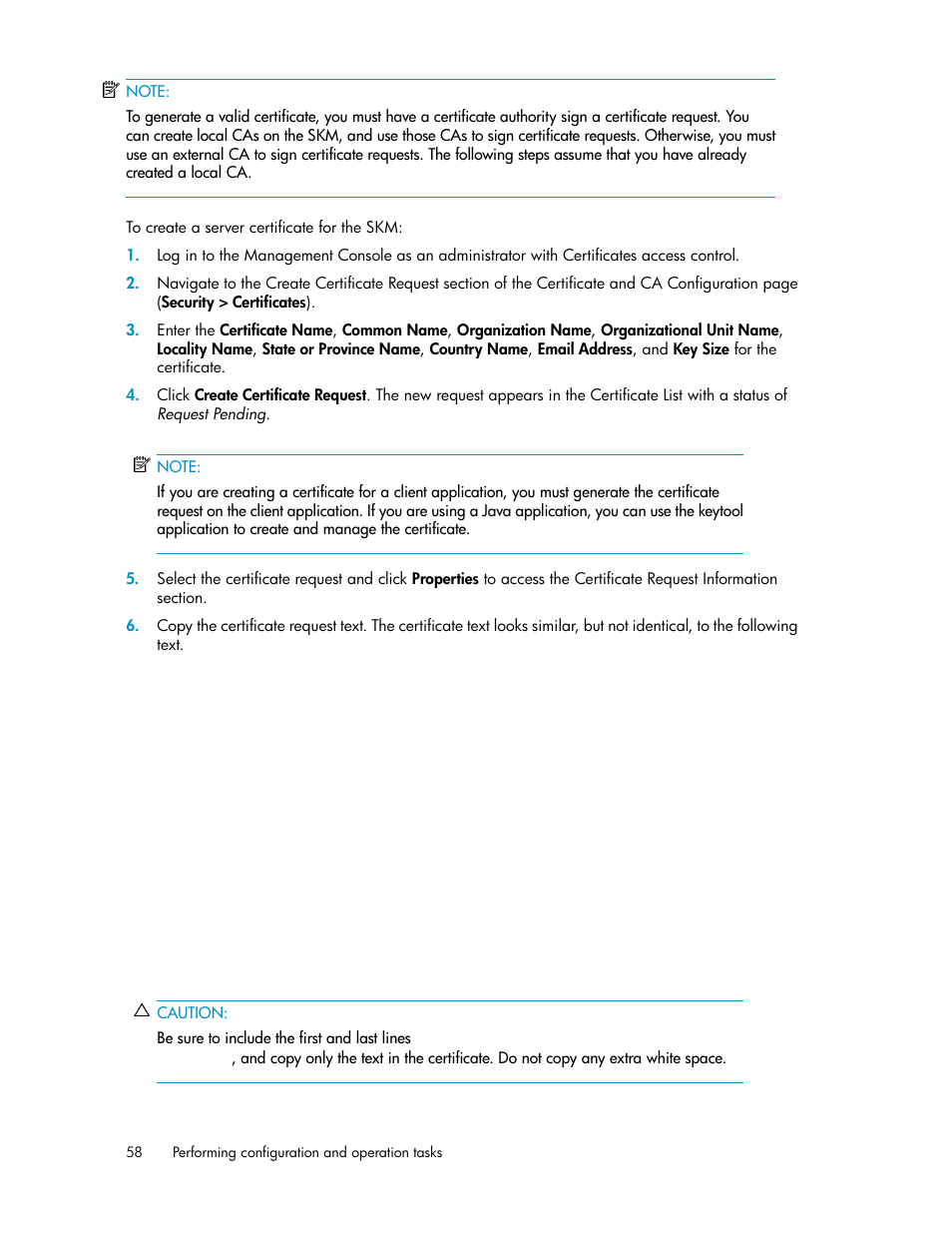 HP Secure Key Manager User Manual | Page 58 / 352