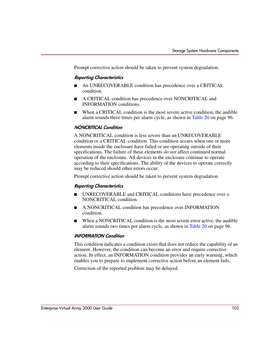 HP 3000 Enterprise Virtual Array User Manual | Page 103 / 244