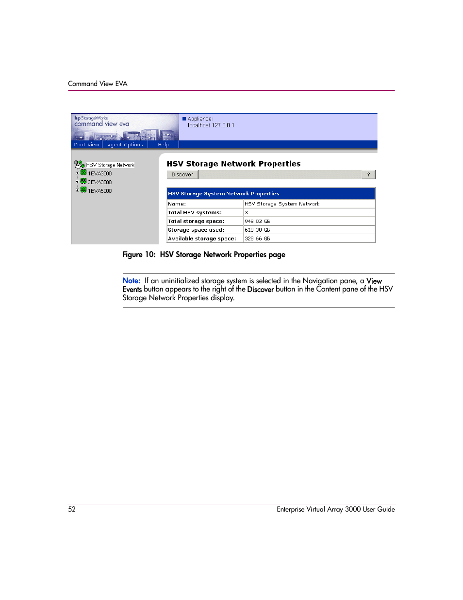 Figure 10 | HP 3000 Enterprise Virtual Array User Manual | Page 52 / 244