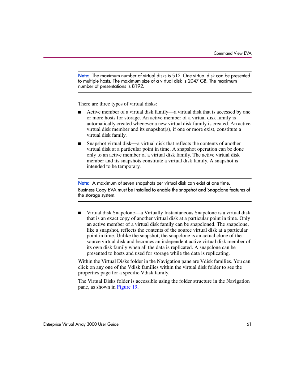 HP 3000 Enterprise Virtual Array User Manual | Page 61 / 244