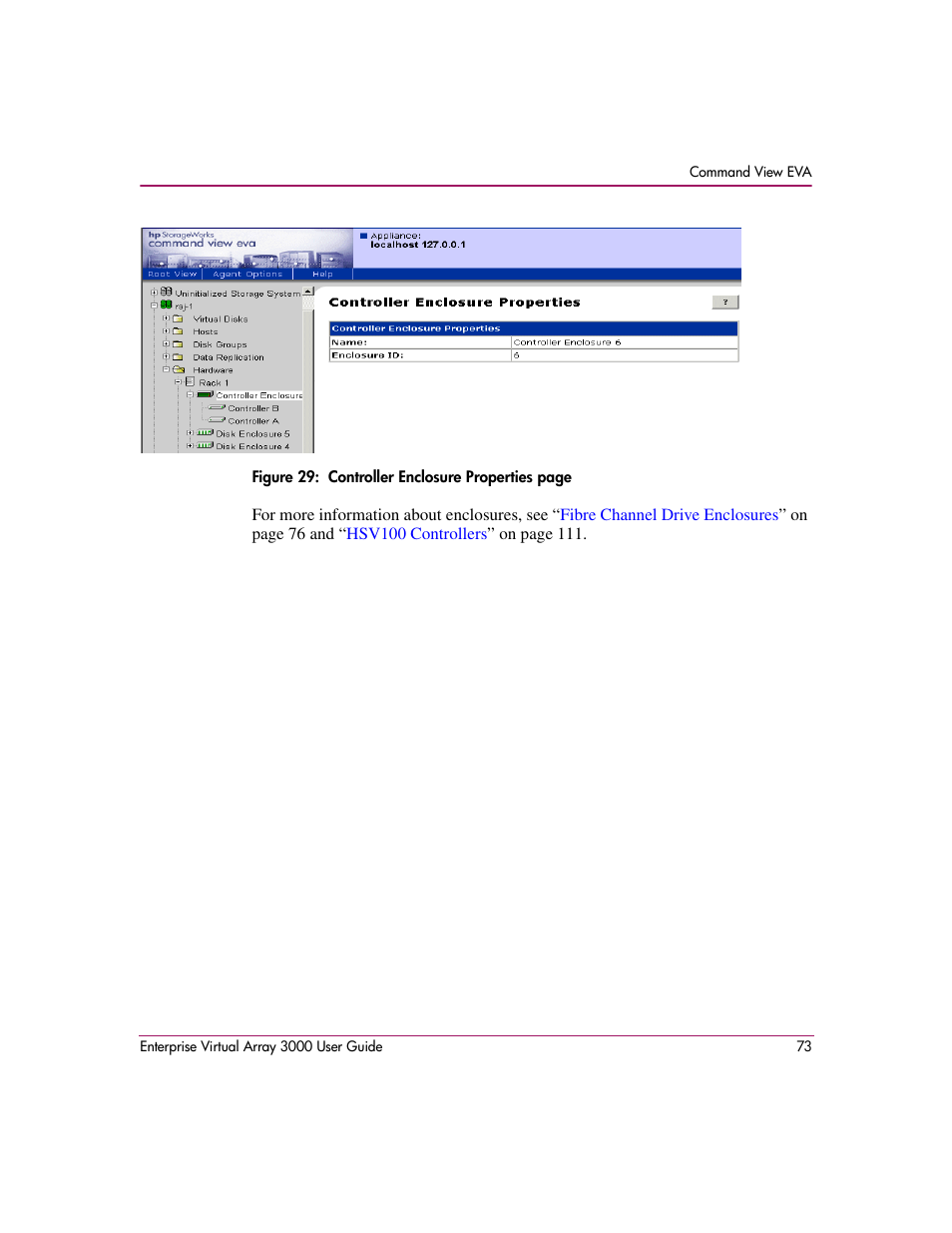Figure 29 | HP 3000 Enterprise Virtual Array User Manual | Page 73 / 244