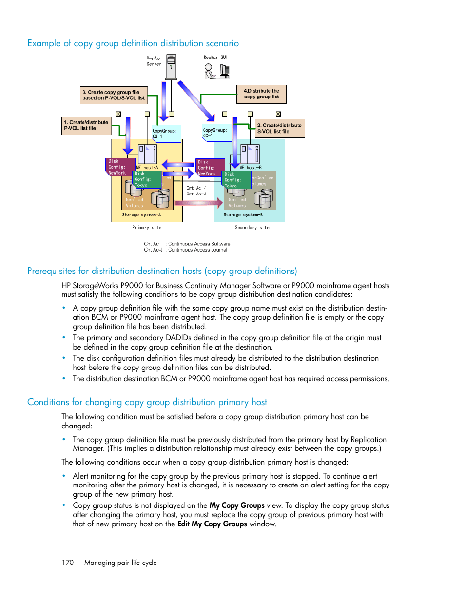 Definitions) | HP XP P9000 Command View Advanced Edition Software User Manual | Page 170 / 468