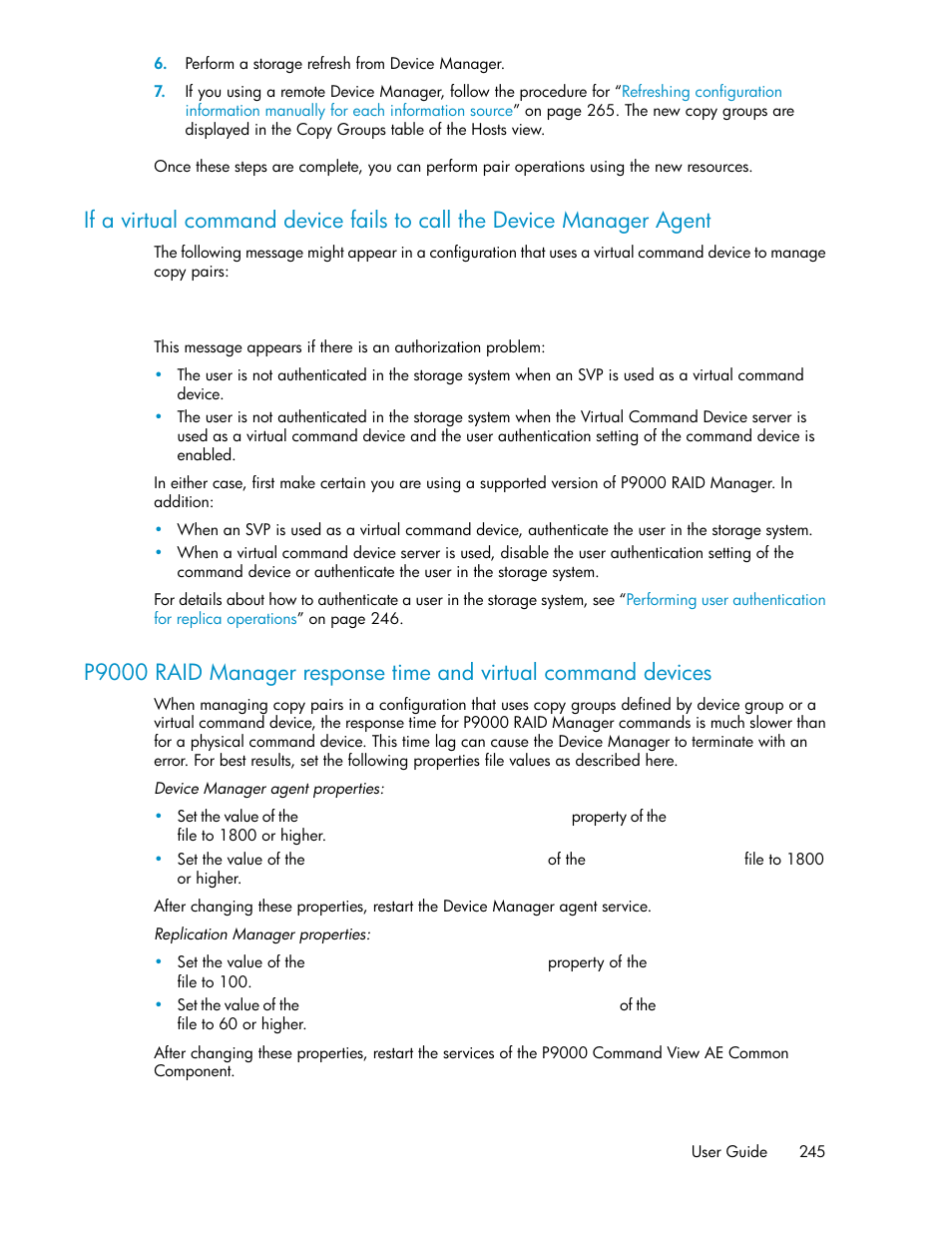 HP XP P9000 Command View Advanced Edition Software User Manual | Page 245 / 468