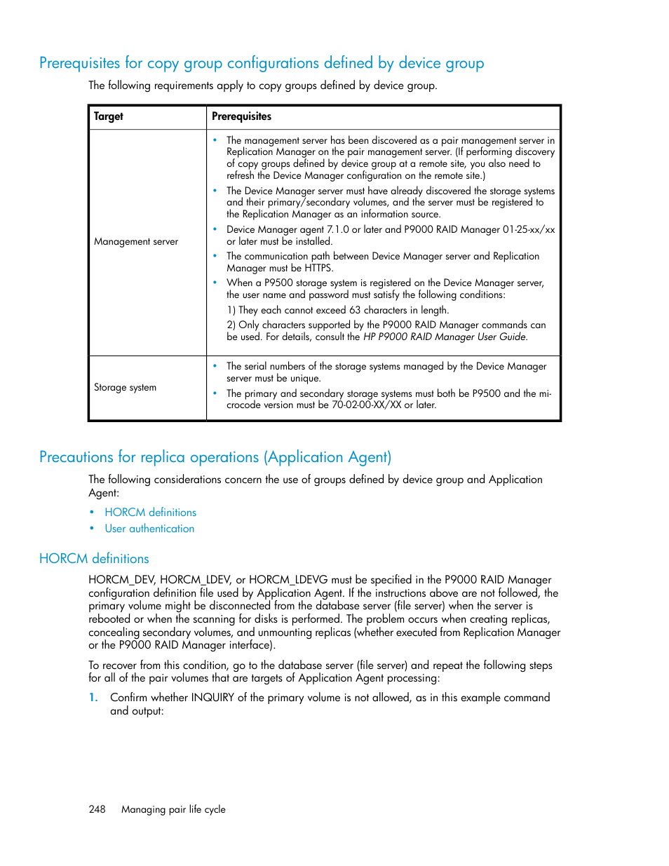 HP XP P9000 Command View Advanced Edition Software User Manual | Page 248 / 468