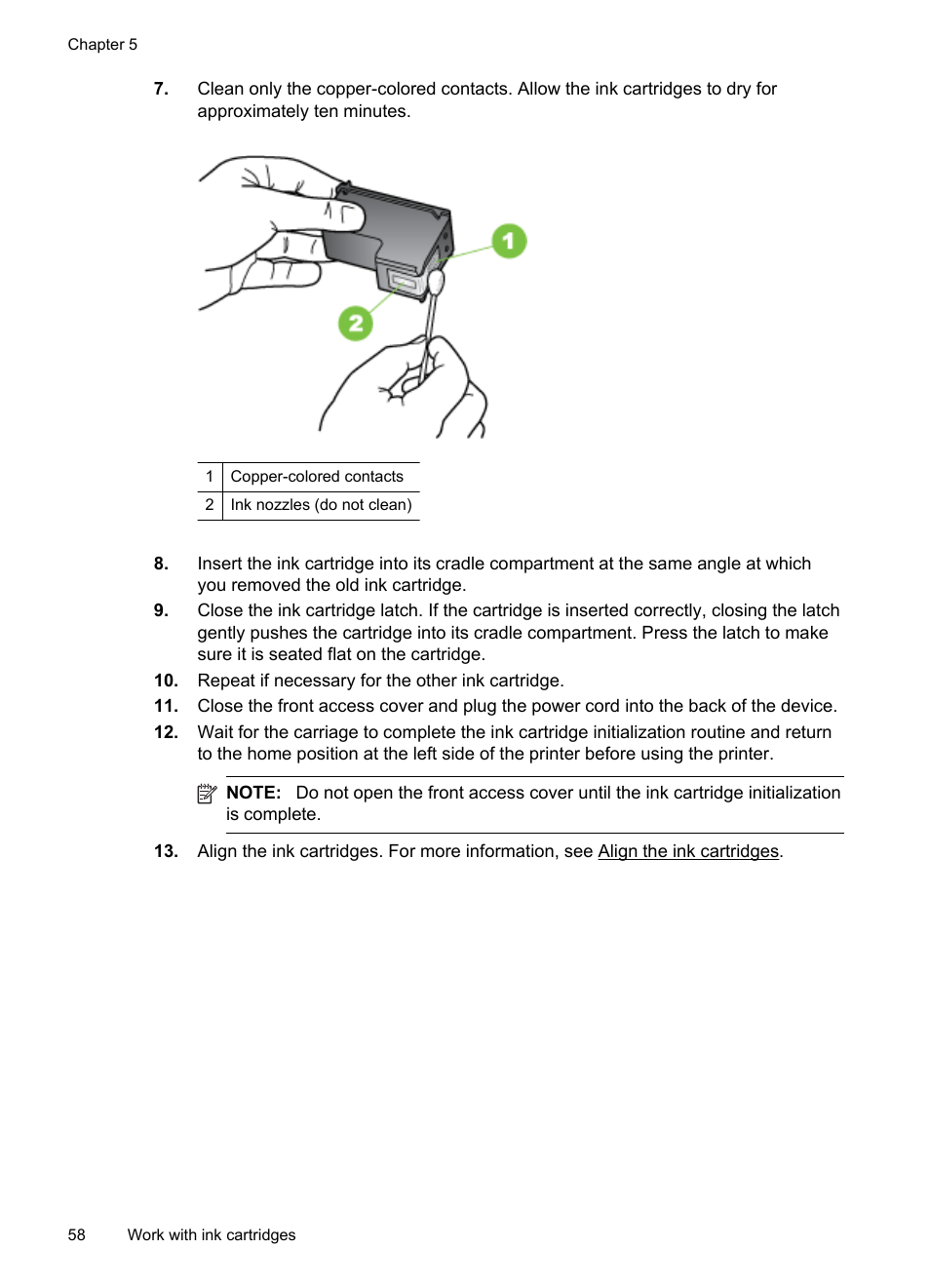 HP Officejet 150 Mobile All-in-One Printer - L511a User Manual | Page 62 / 138