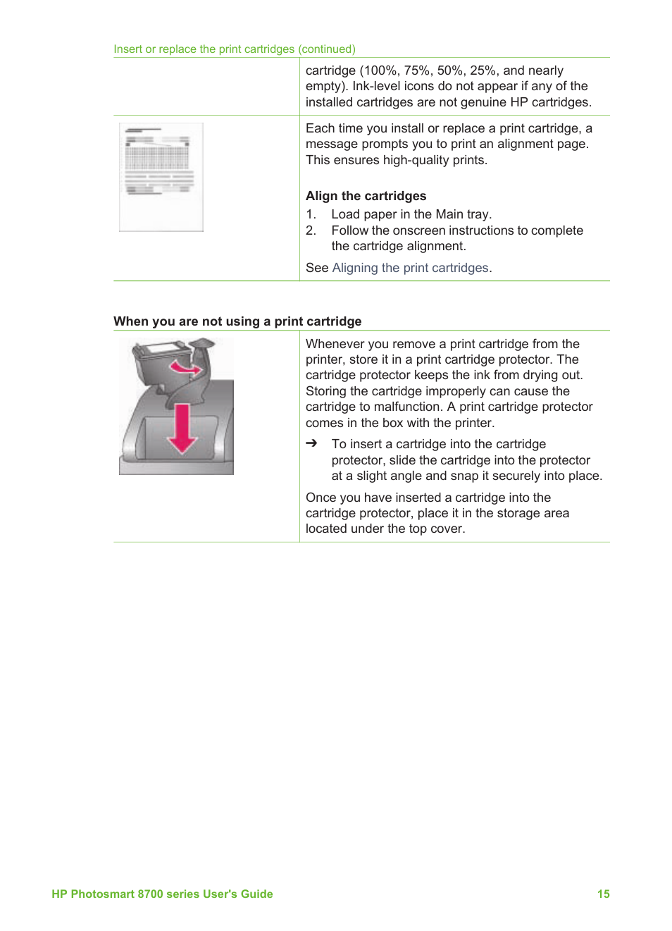 HP Photosmart 8750 Professional Photo Printer User Manual | Page 19 / 83