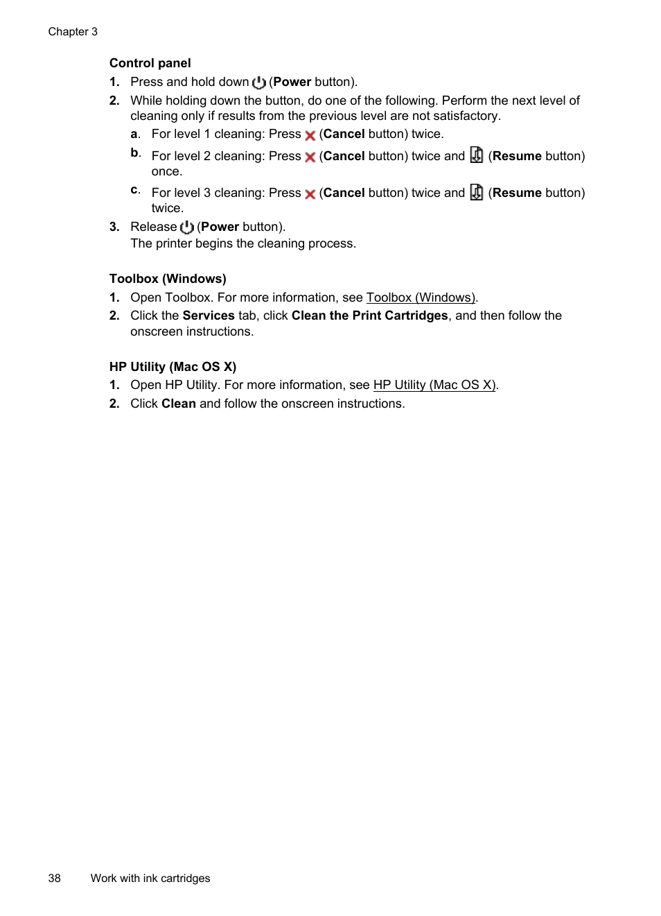 HP Officejet 100 Mobile Printer - L411a User Manual | Page 42 / 116