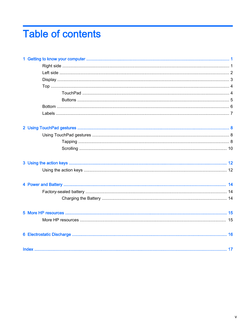 HP Chromebook 11 G2 User Manual | Page 5 / 23