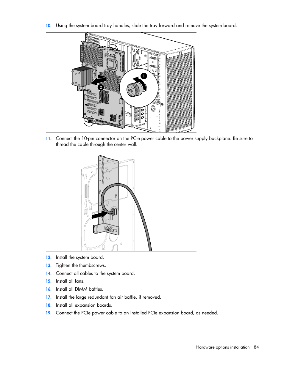 HP ProLiant ML350 G6 Server User Manual | Page 84 / 144