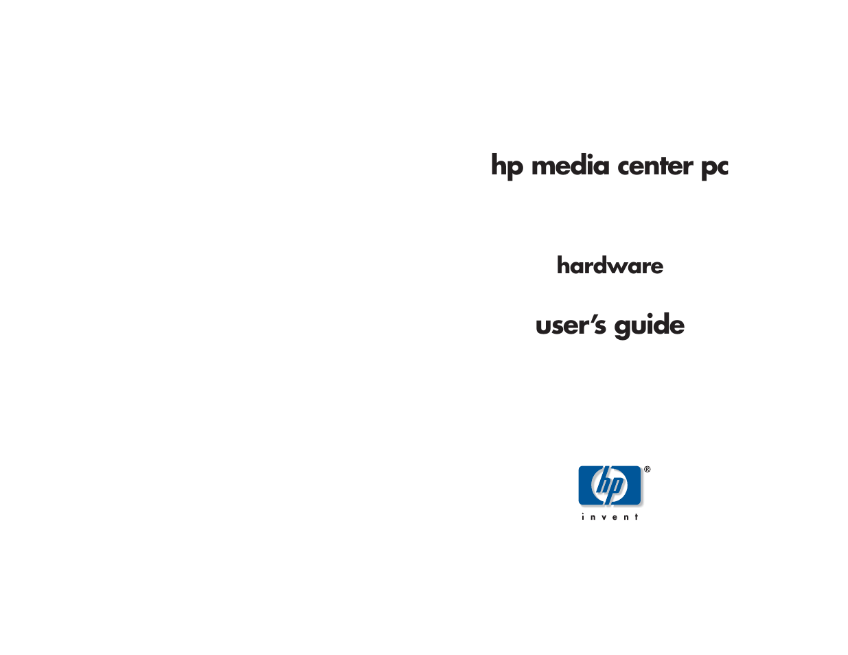 HP Media Center m270 Desktop PC User Manual | 82 pages