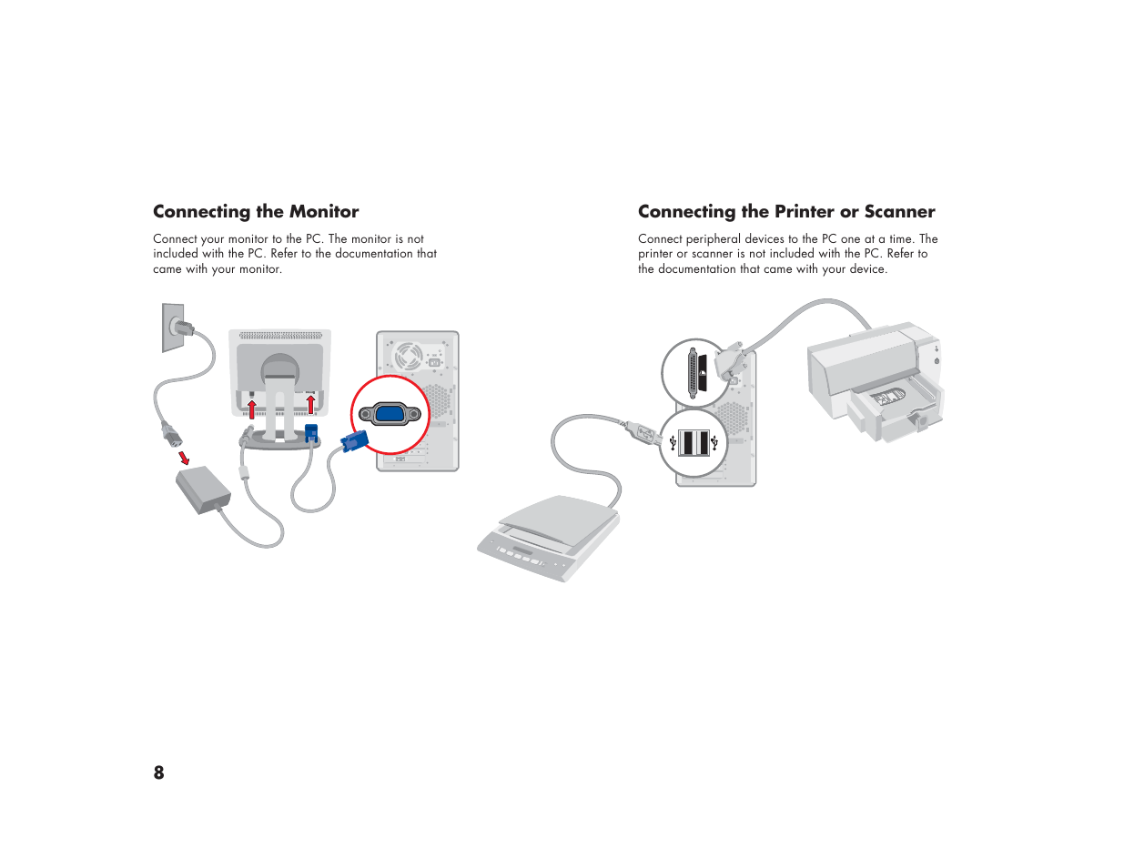 HP Media Center m270 Desktop PC User Manual | Page 16 / 82