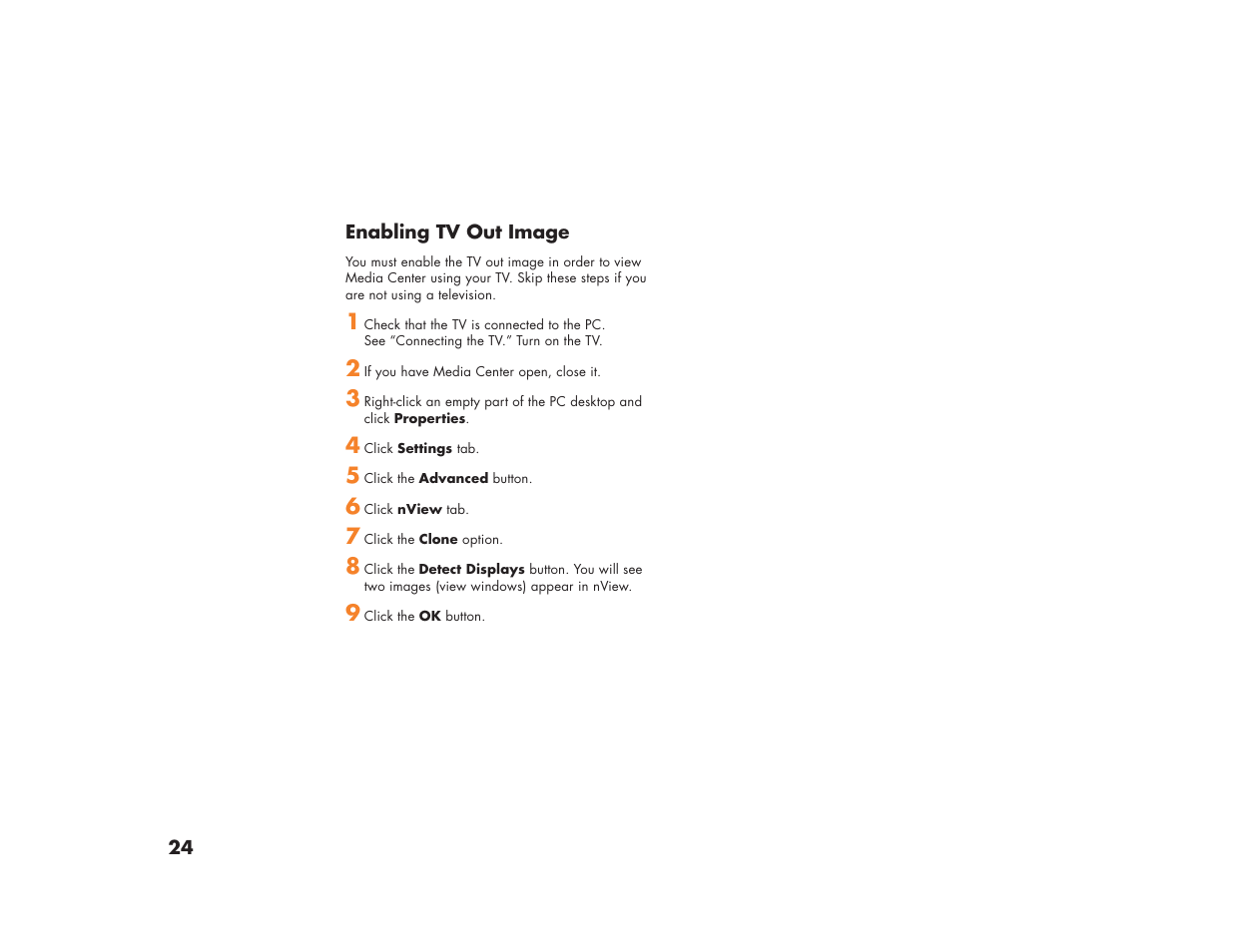 HP Media Center m270 Desktop PC User Manual | Page 32 / 82