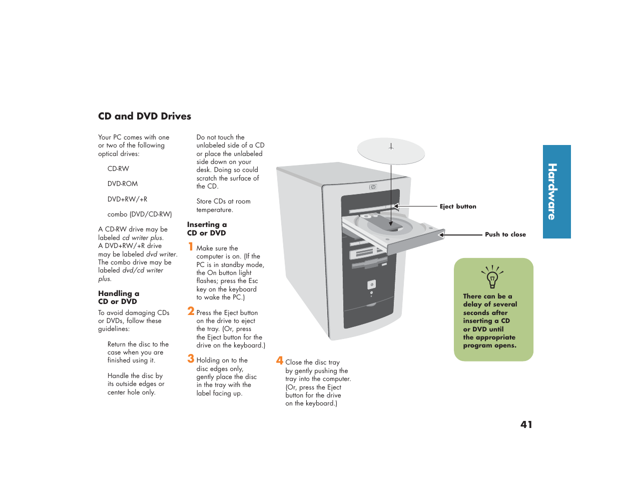 Hardware | HP Media Center m270 Desktop PC User Manual | Page 49 / 82