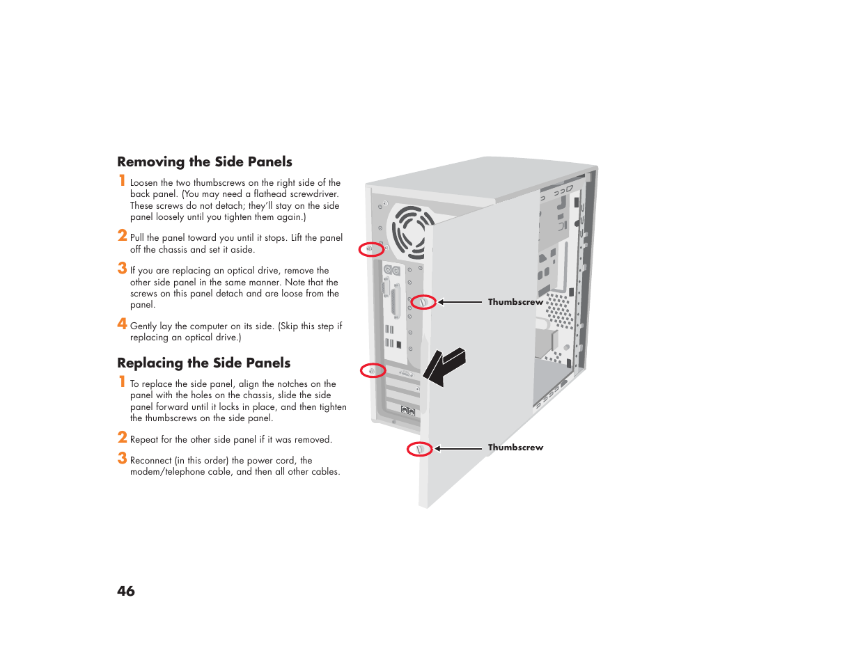 HP Media Center m270 Desktop PC User Manual | Page 54 / 82