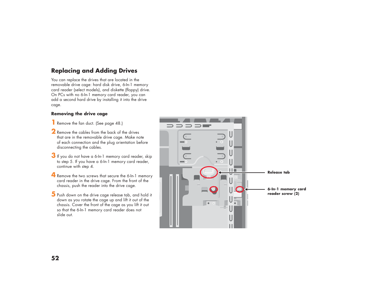 HP Media Center m270 Desktop PC User Manual | Page 60 / 82